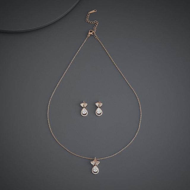 Trendy Zircon Necklace Trendy Necklace 186097