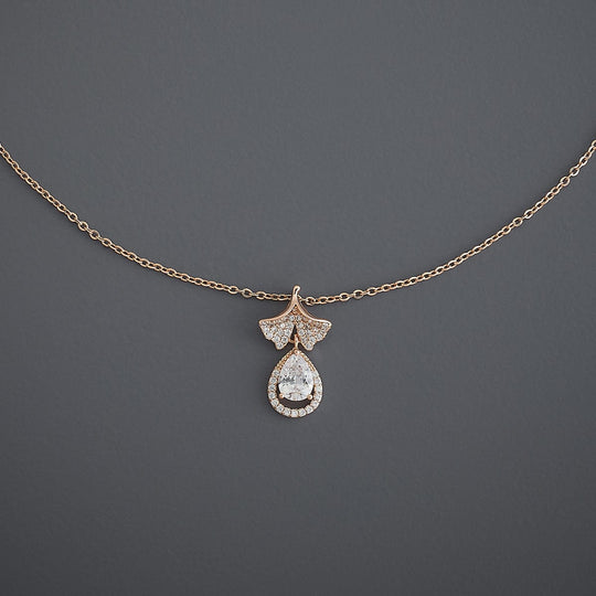 Trendy Zircon Necklace Trendy Necklace 186097