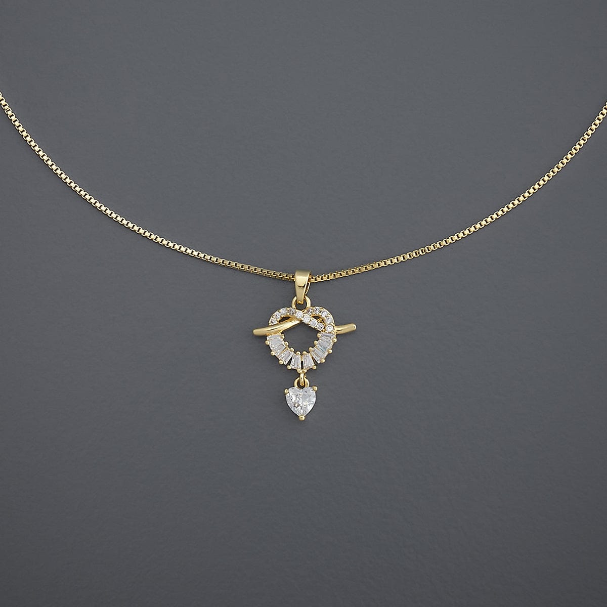 Trendy Zircon Necklace Trendy Necklace 186098