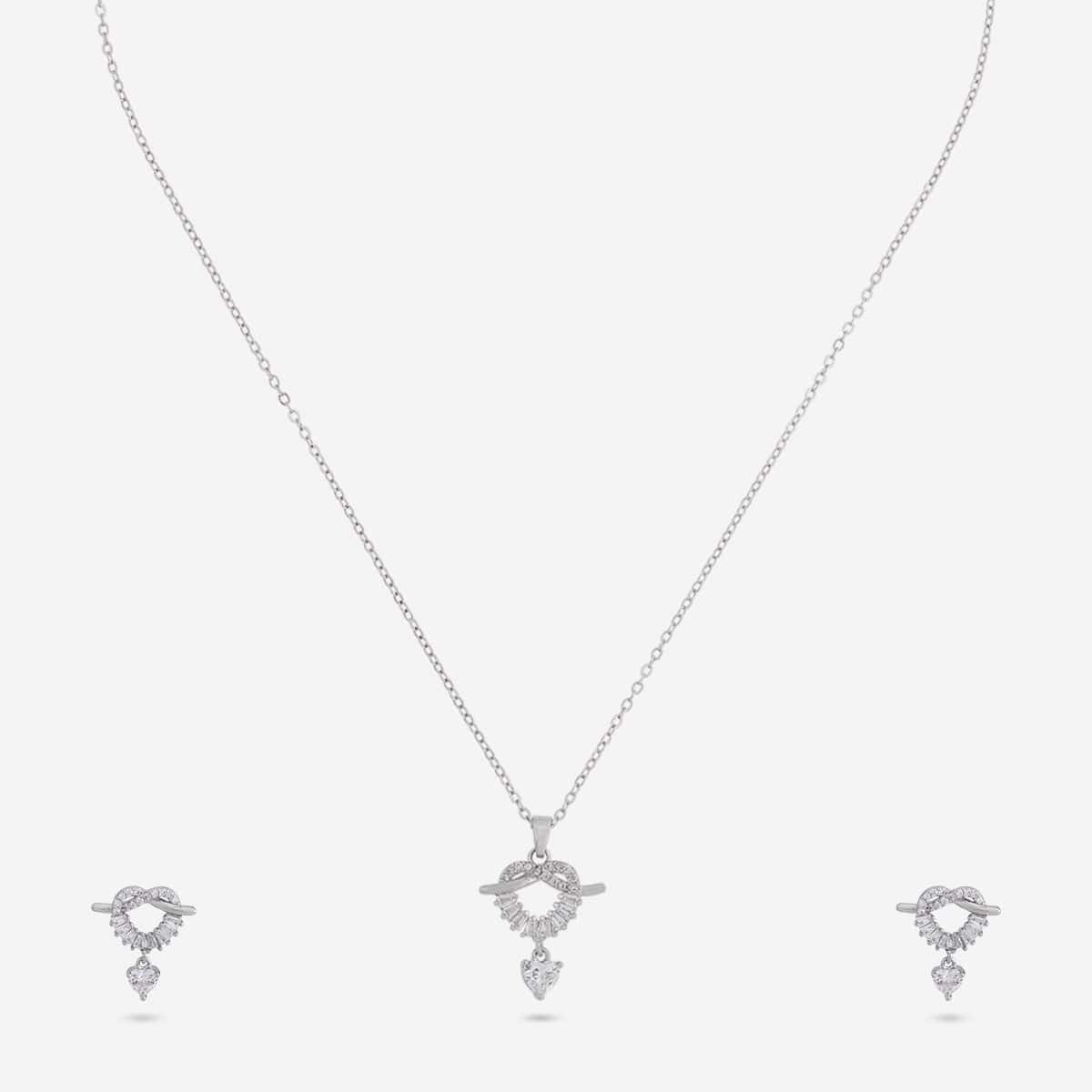 Trendy Zircon Necklace Trendy Necklace 186098