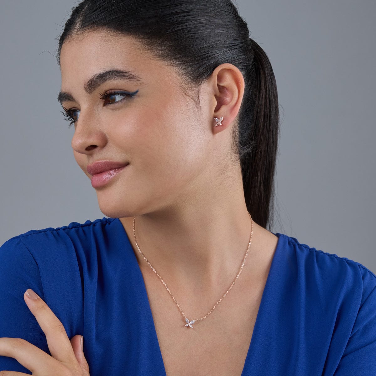 Trendy Zircon Necklace Trendy Necklace 186100