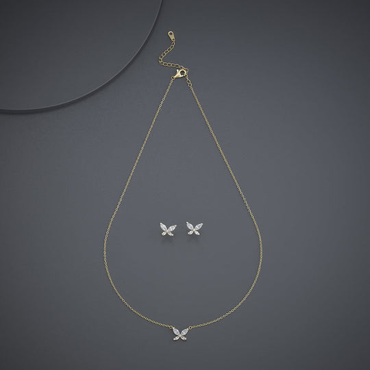 Trendy Zircon Necklace Trendy Necklace 186100