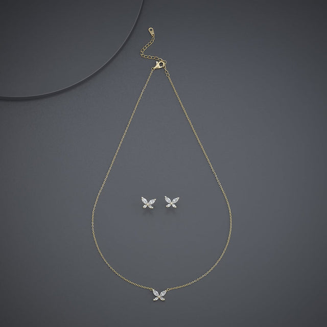 Trendy Zircon Necklace Trendy Necklace 186100
