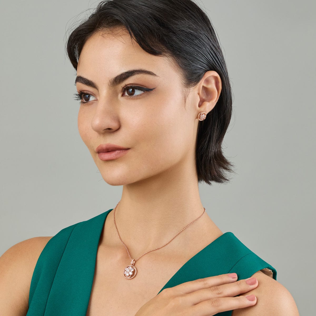 Trendy Zircon Necklace Trendy Necklace 186571