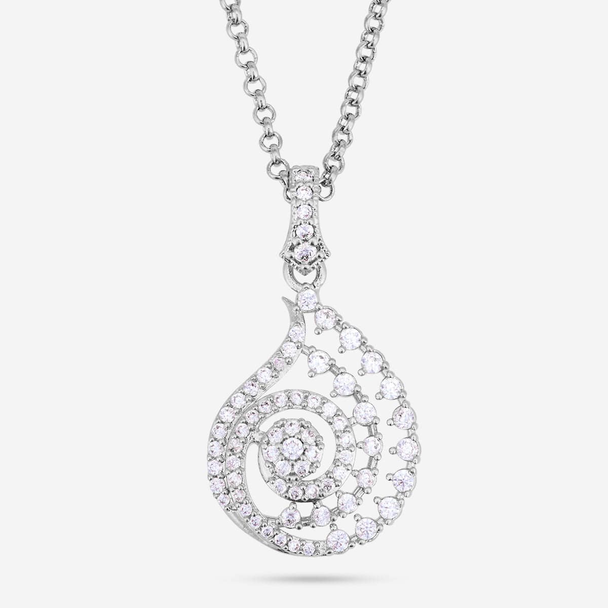 Trendy Zircon Necklace Trendy Necklace 186572