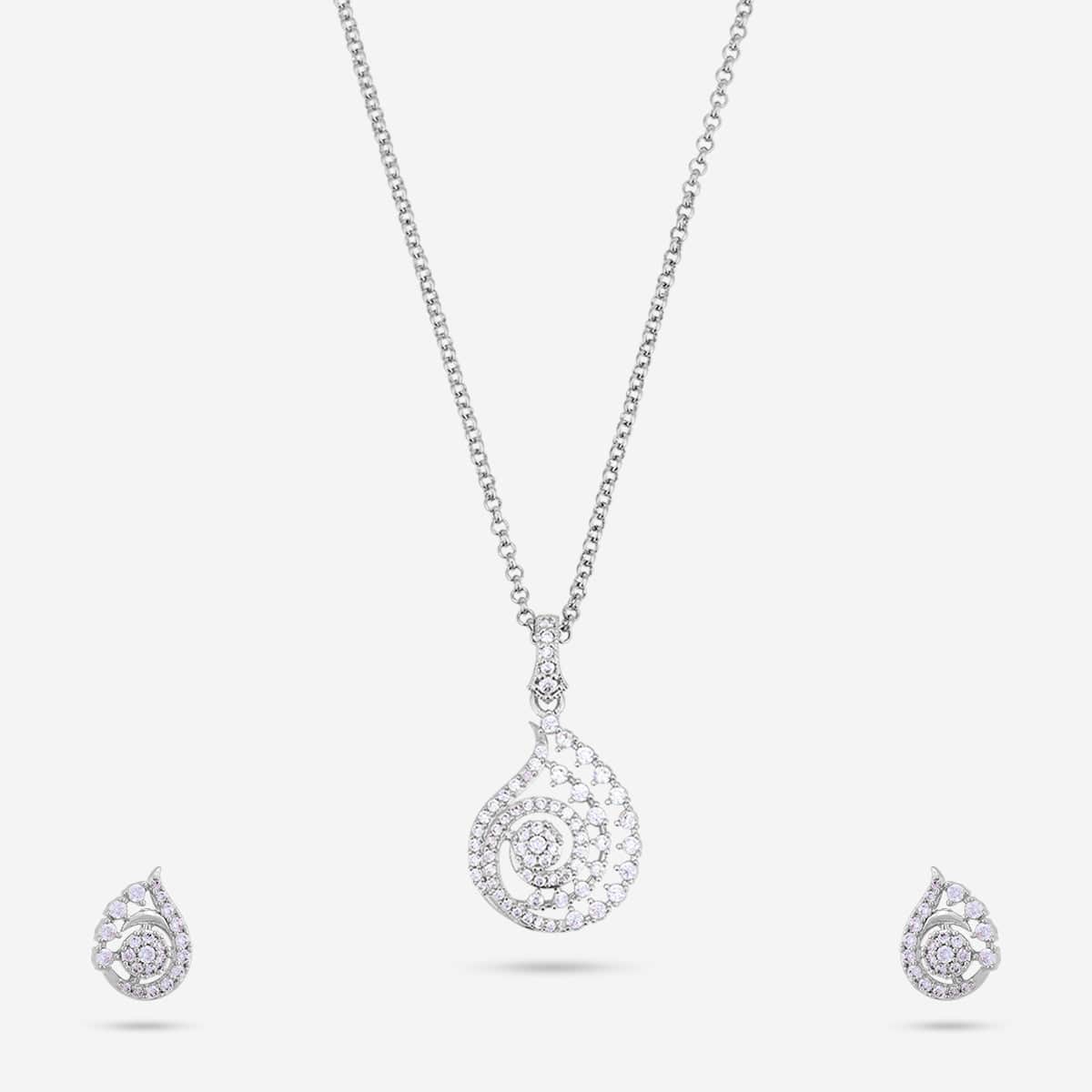 Trendy Zircon Necklace Trendy Necklace 186572