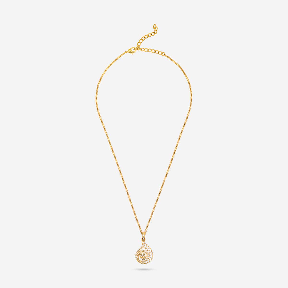 Trendy Zircon Necklace Trendy Necklace 186572