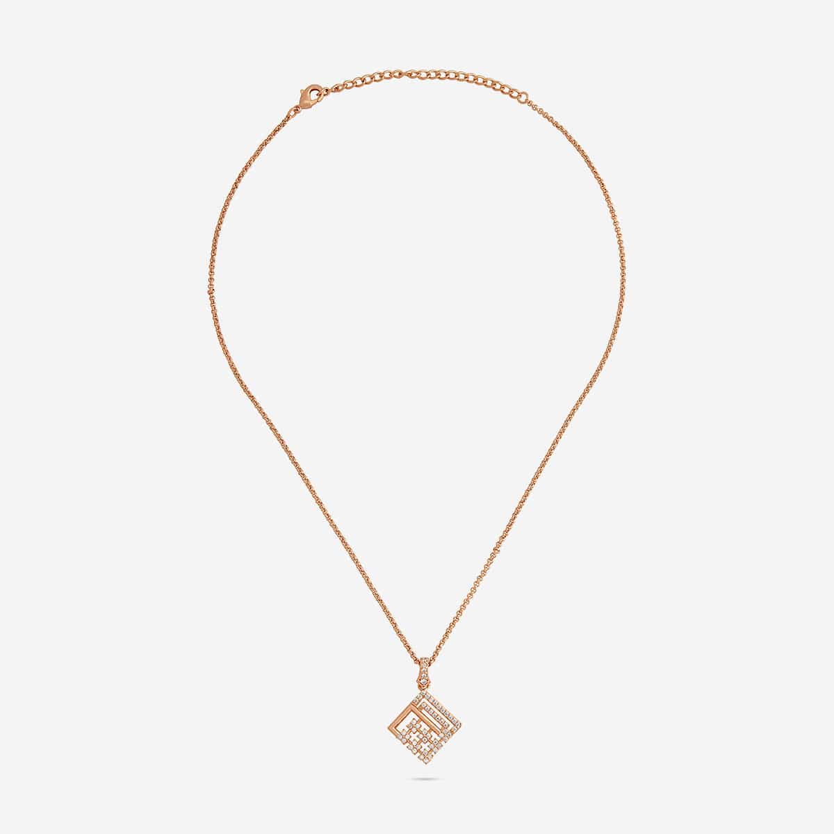 Trendy Zircon Necklace Trendy Necklace 186573