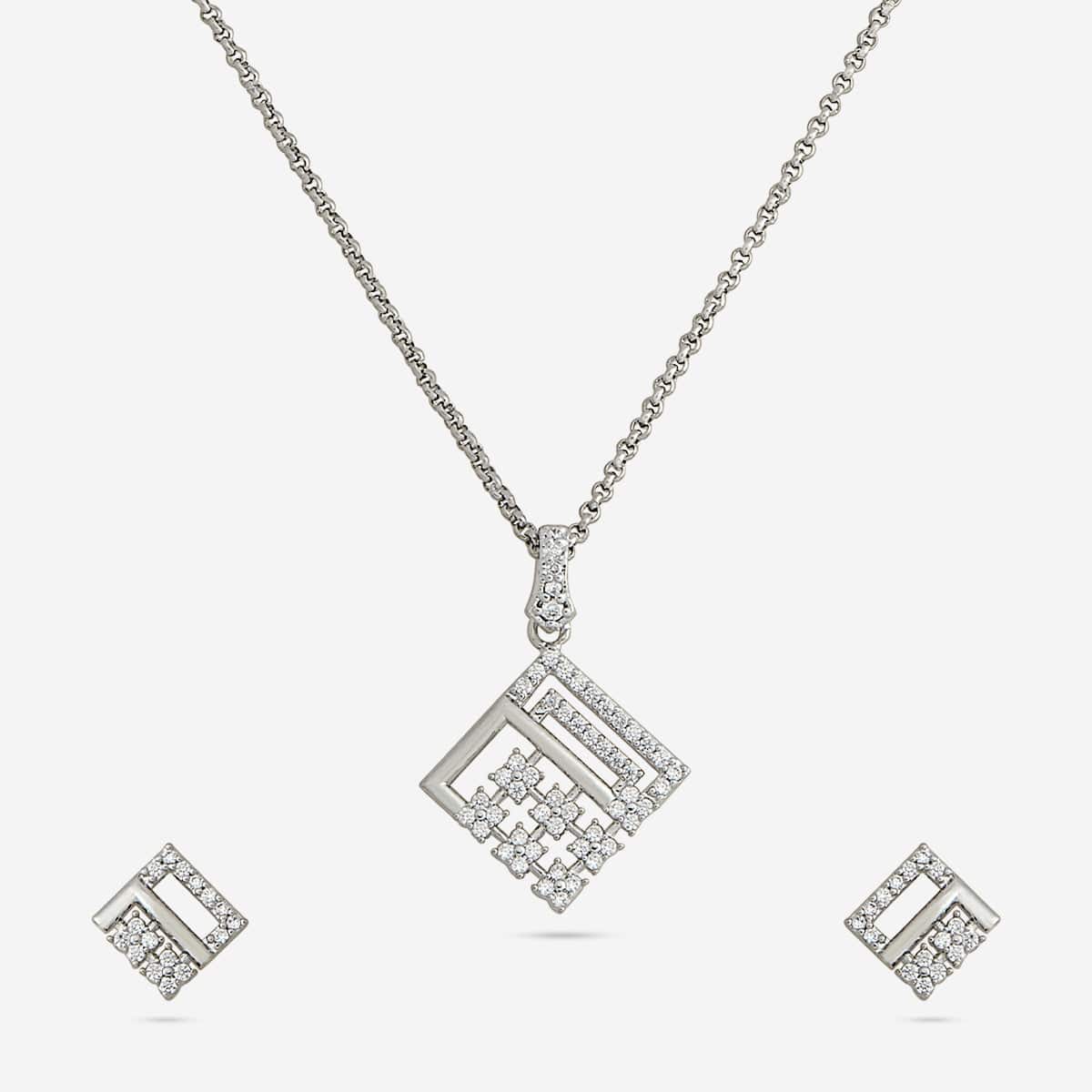 Trendy Zircon Necklace Trendy Necklace 186573