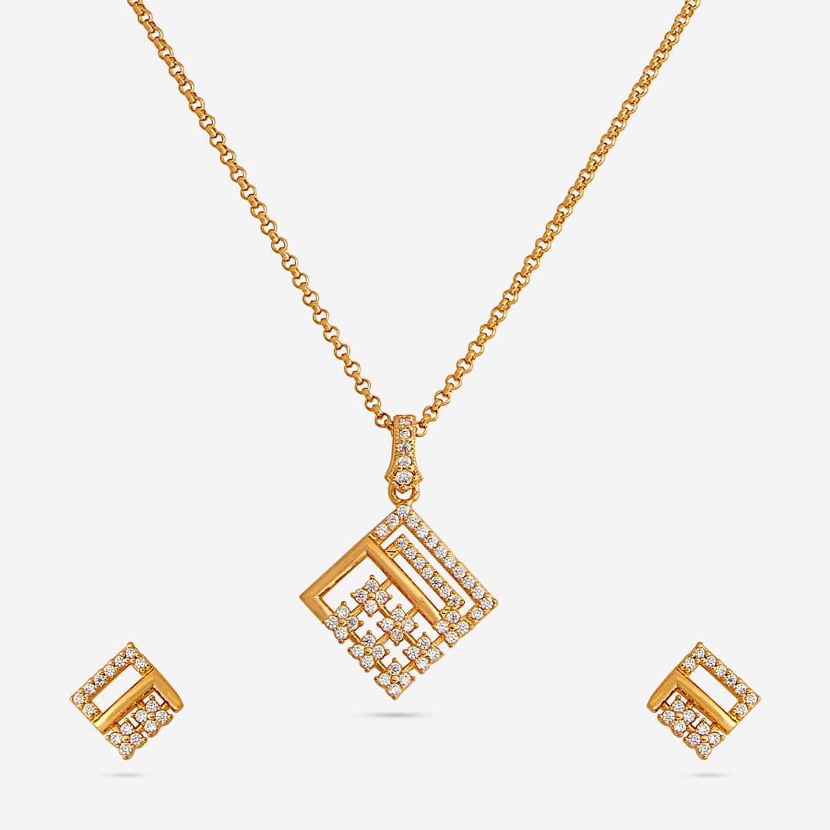 Trendy Zircon Necklace Trendy Necklace 186573