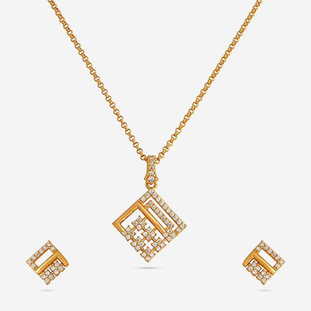 Trendy Zircon Necklace Trendy Necklace 186573