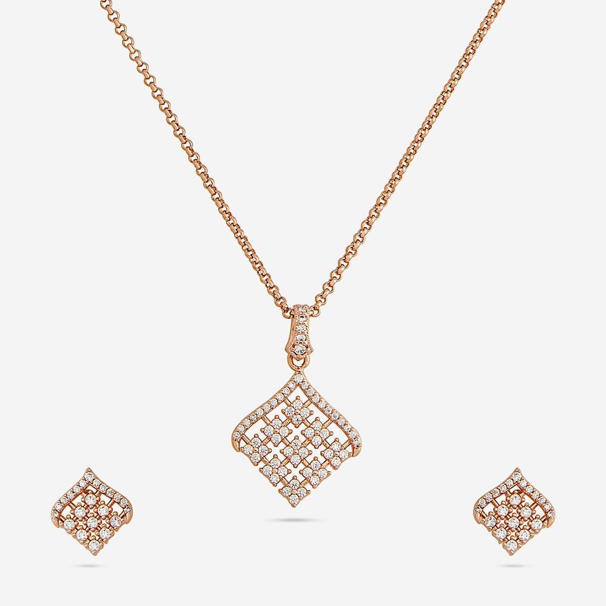 Trendy Zircon Necklace Trendy Necklace 186574