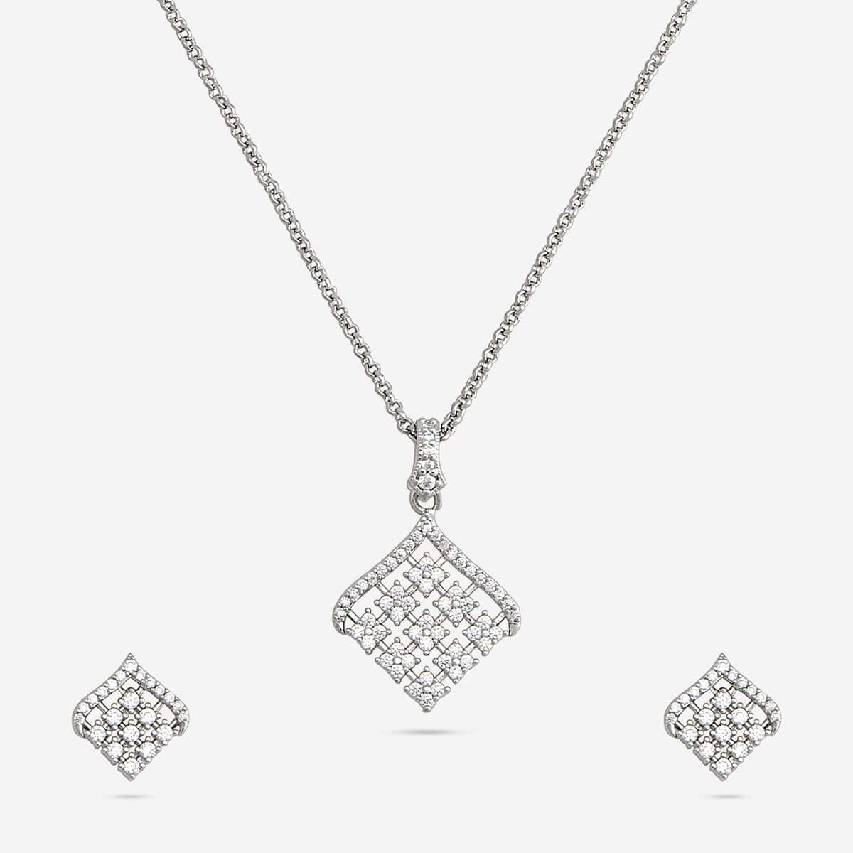 Trendy Zircon Necklace Trendy Necklace 186574