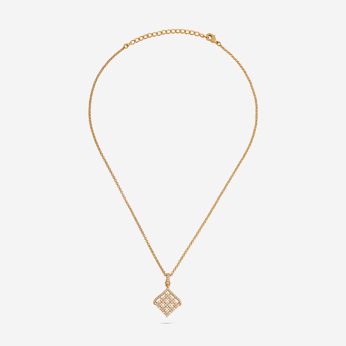 Trendy Zircon Necklace Trendy Necklace 186574