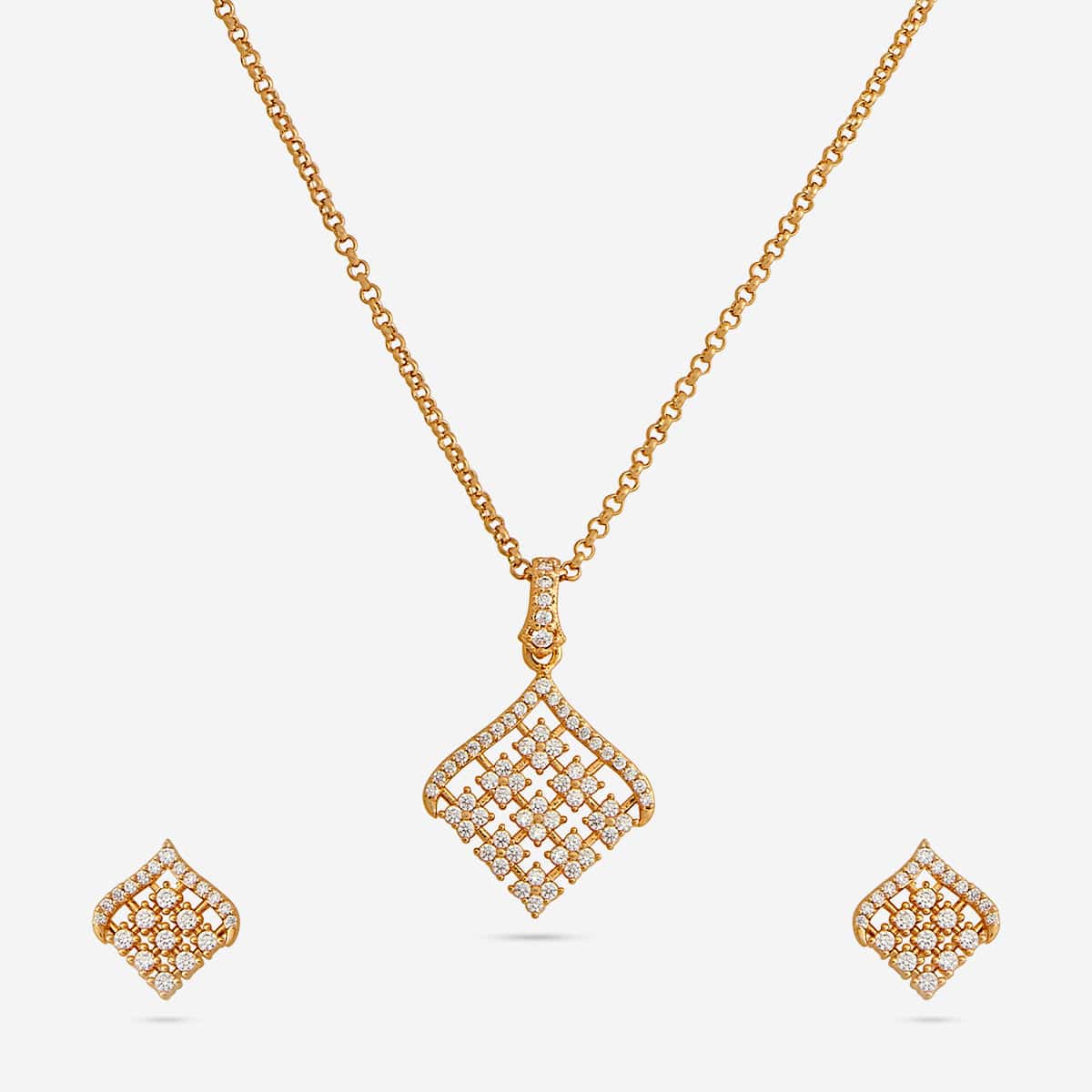 Trendy Zircon Necklace Trendy Necklace 186574