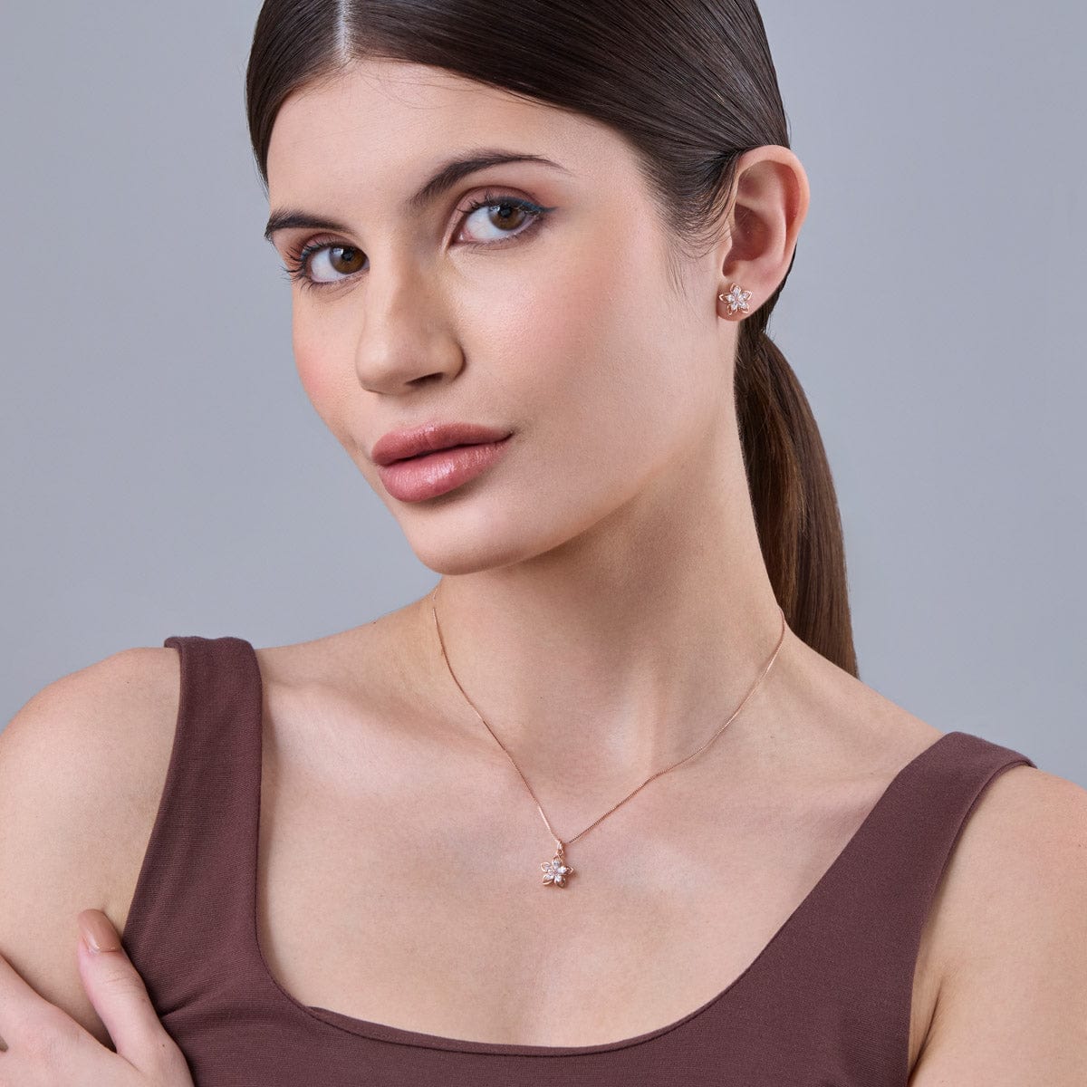 Trendy Zircon Necklace Trendy Necklace 186651