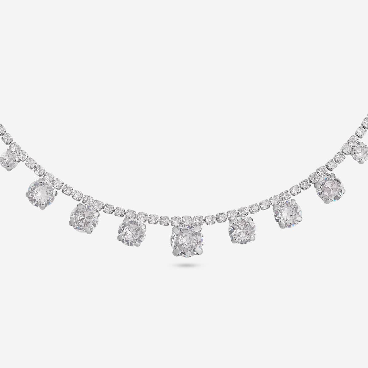 Trendy Zircon Necklace Trendy Necklace 189401