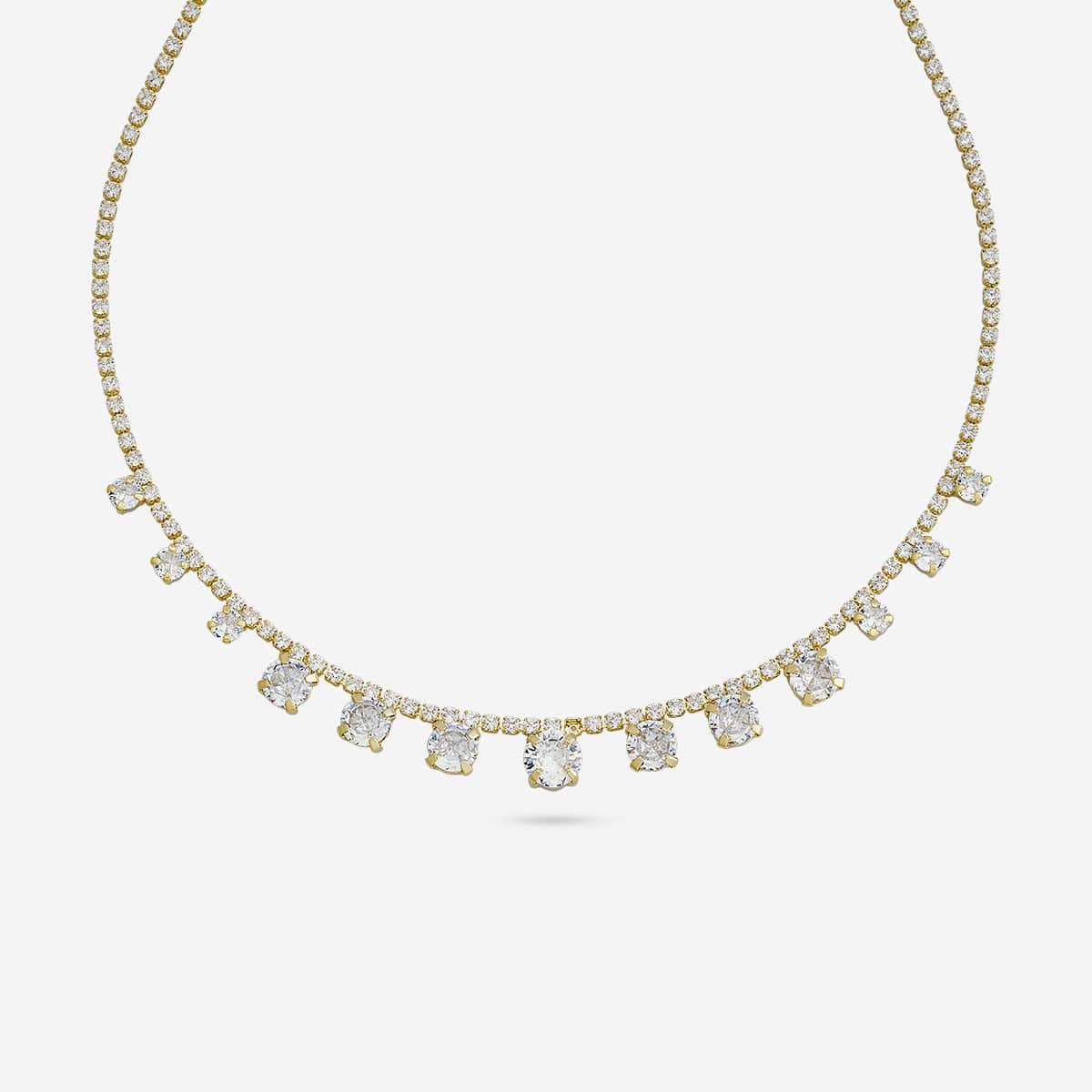 Trendy Zircon Necklace Trendy Necklace 189401