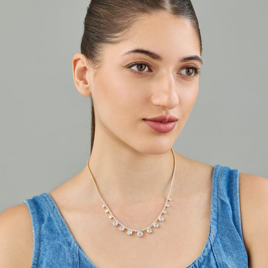 Trendy Zircon Necklace Trendy Necklace 189401