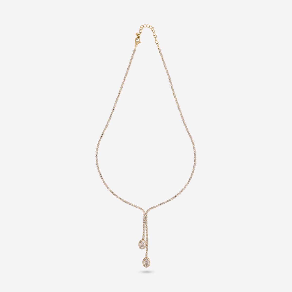 Trendy Zircon Necklace Trendy Necklace 189403