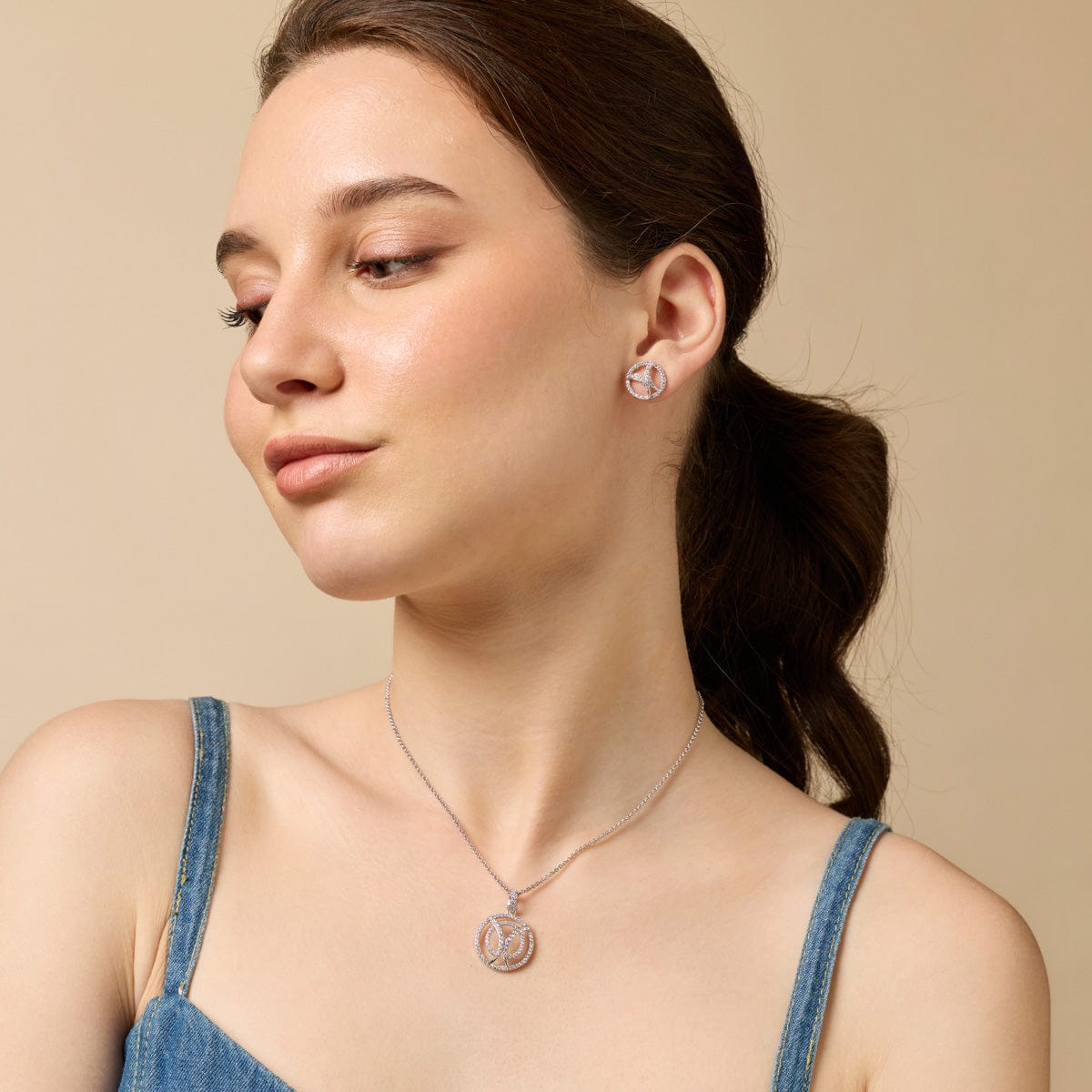 Trendy Zircon Necklace Trendy Necklace 190988