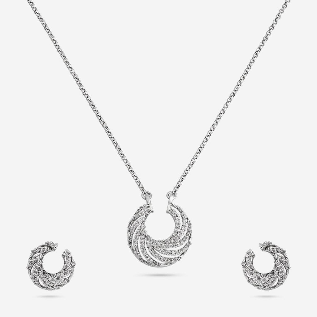 Trendy Zircon Necklace Trendy Necklace 190989