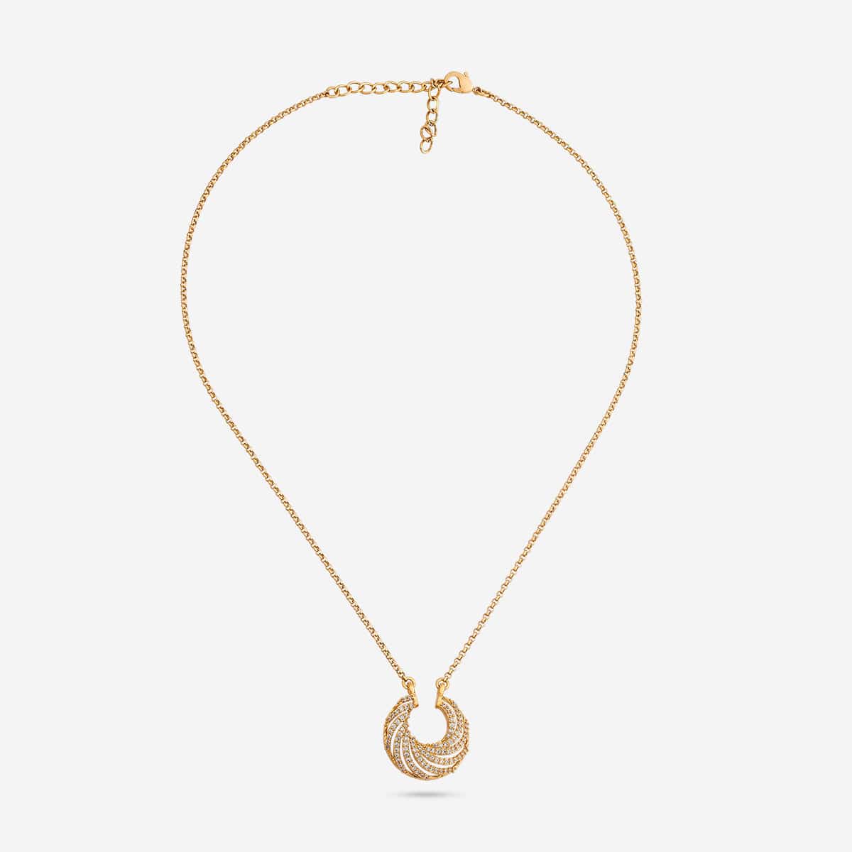 Trendy Zircon Necklace Trendy Necklace 190989