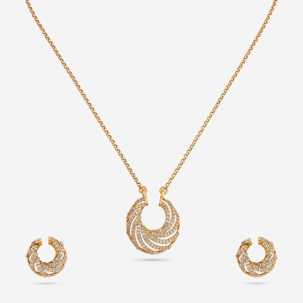 Trendy Zircon Necklace Trendy Necklace 190989