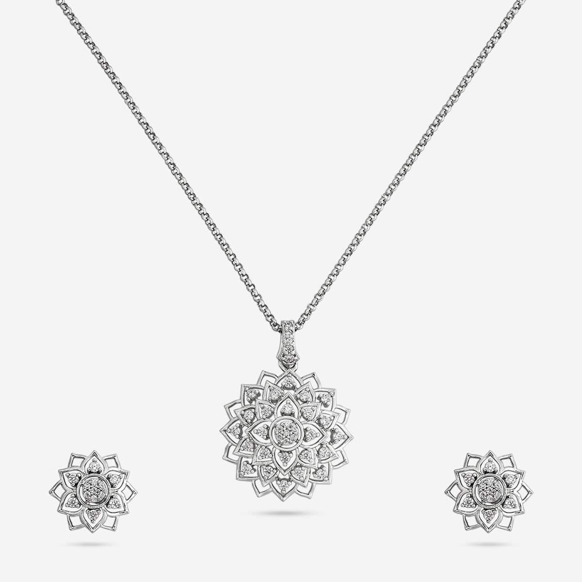 Trendy Zircon Necklace Trendy Necklace 191873