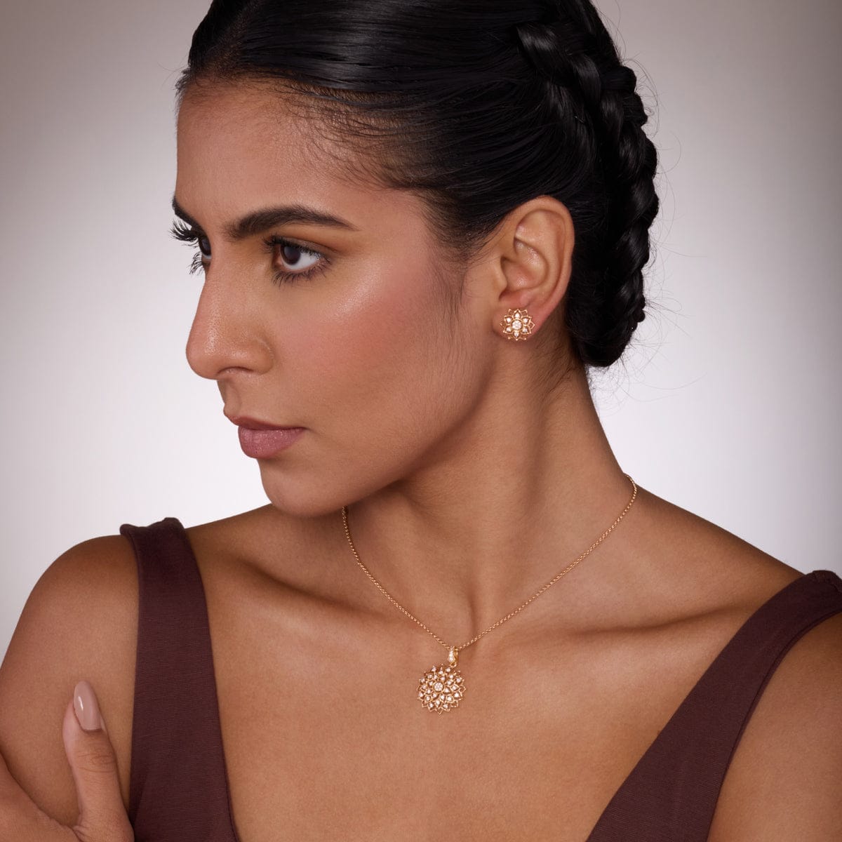 Trendy Zircon Necklace Trendy Necklace 191873