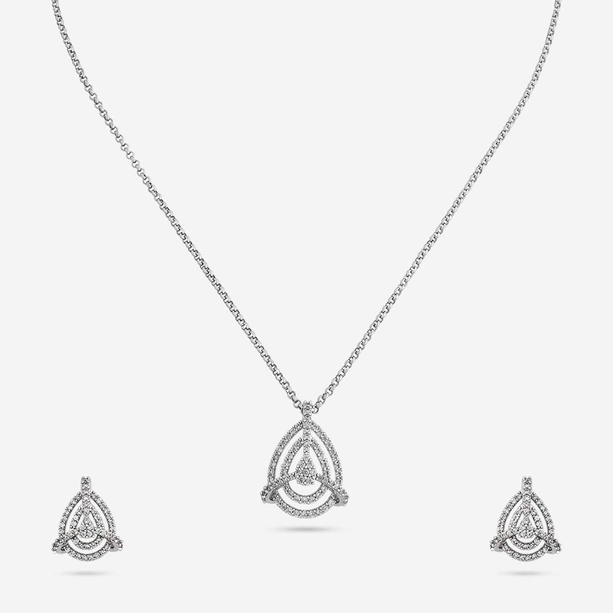 Trendy Zircon Necklace Trendy Necklace 191875