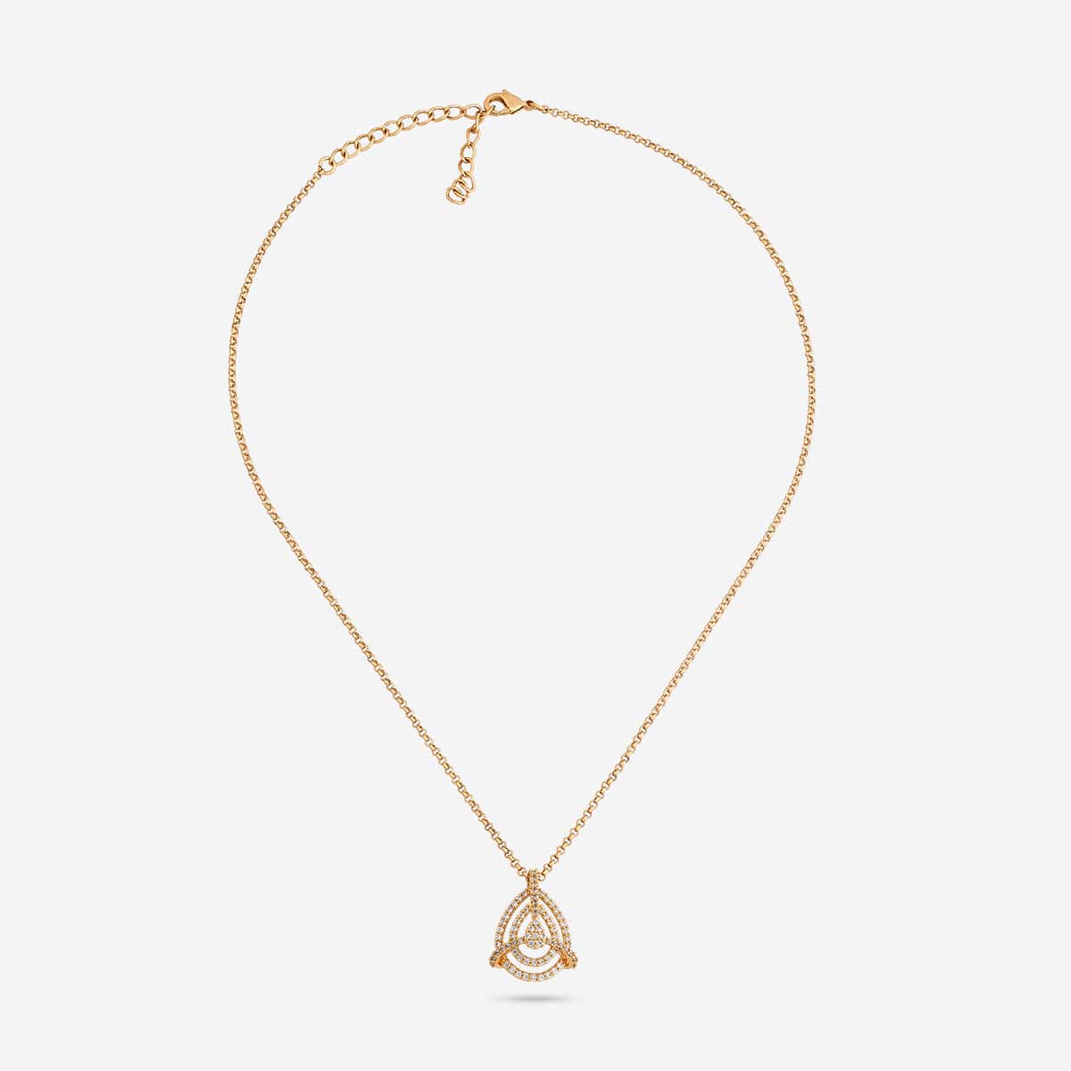 Trendy Zircon Necklace Trendy Necklace 191875