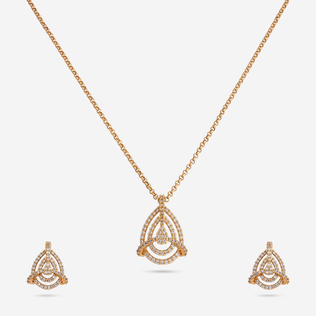 Trendy Zircon Necklace Trendy Necklace 191875