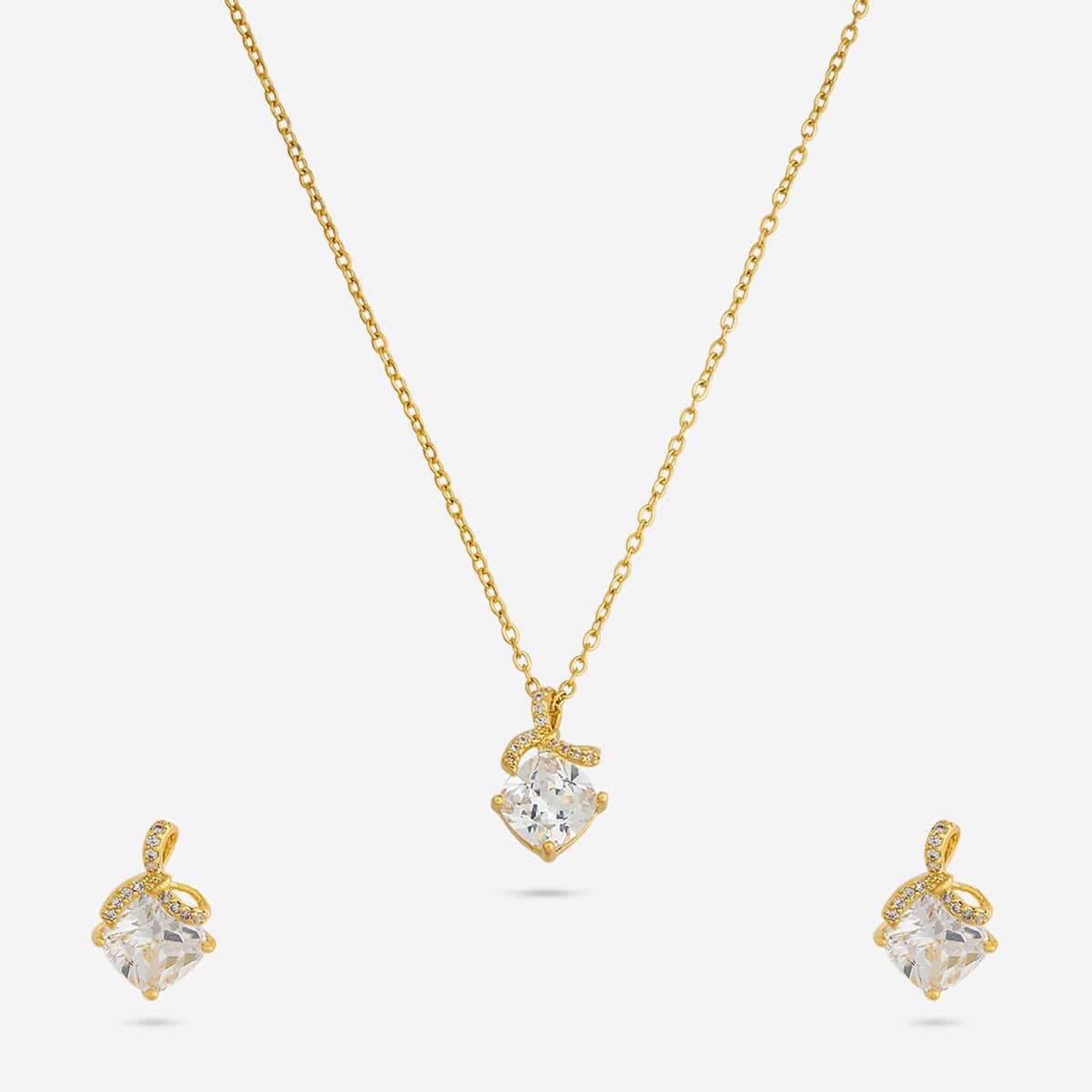 Trendy Zircon Necklace Trendy Necklace 191976