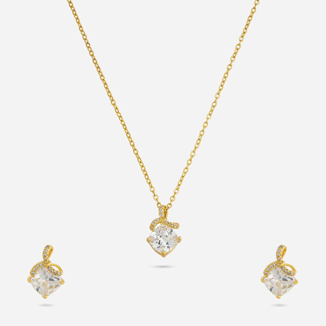 Trendy Zircon Necklace Trendy Necklace 191976