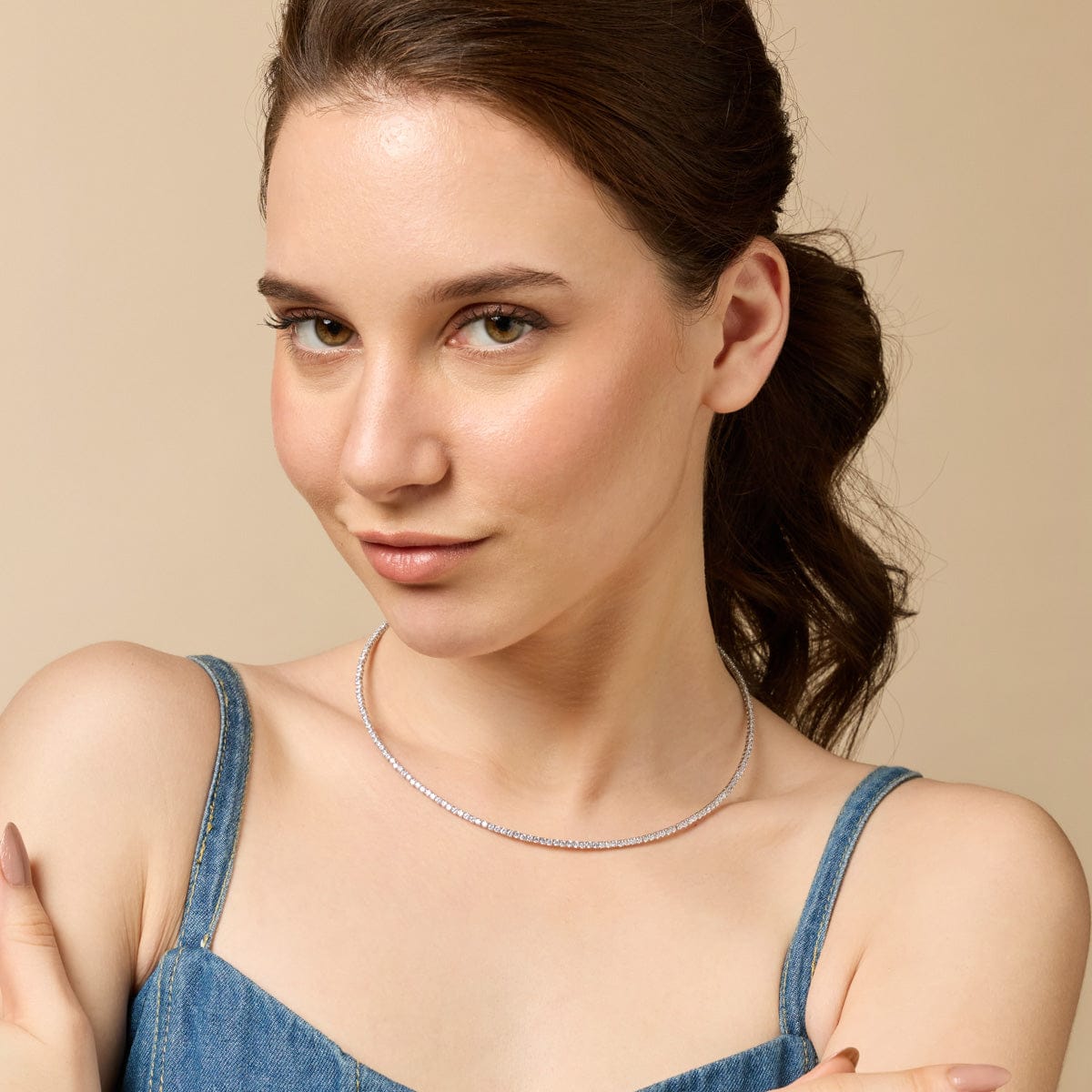 Trendy Zircon Necklace Trendy Necklace 192119