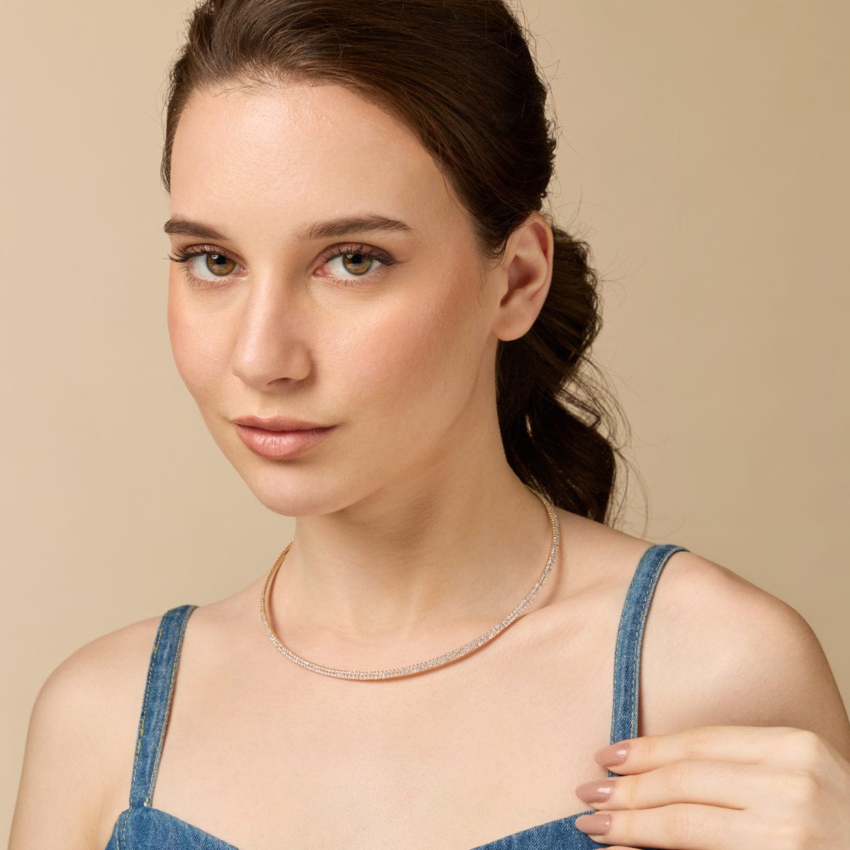 Trendy Zircon Necklace Trendy Necklace 192120