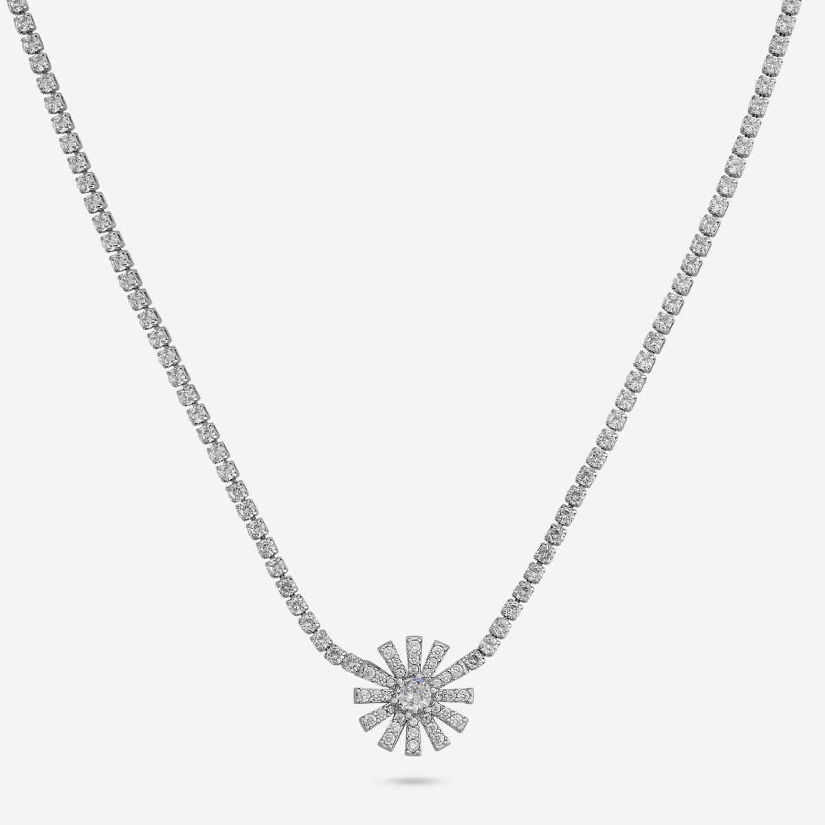 Trendy Zircon Necklace Trendy Necklace 192121