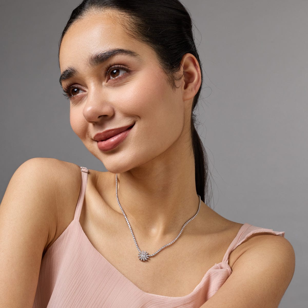 Trendy Zircon Necklace Trendy Necklace 192121