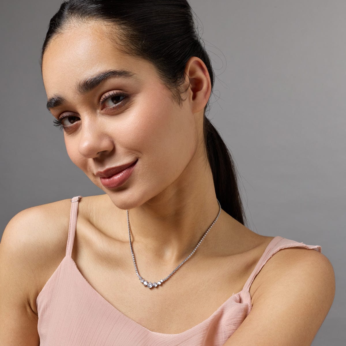 Trendy Zircon Necklace Trendy Necklace 192122