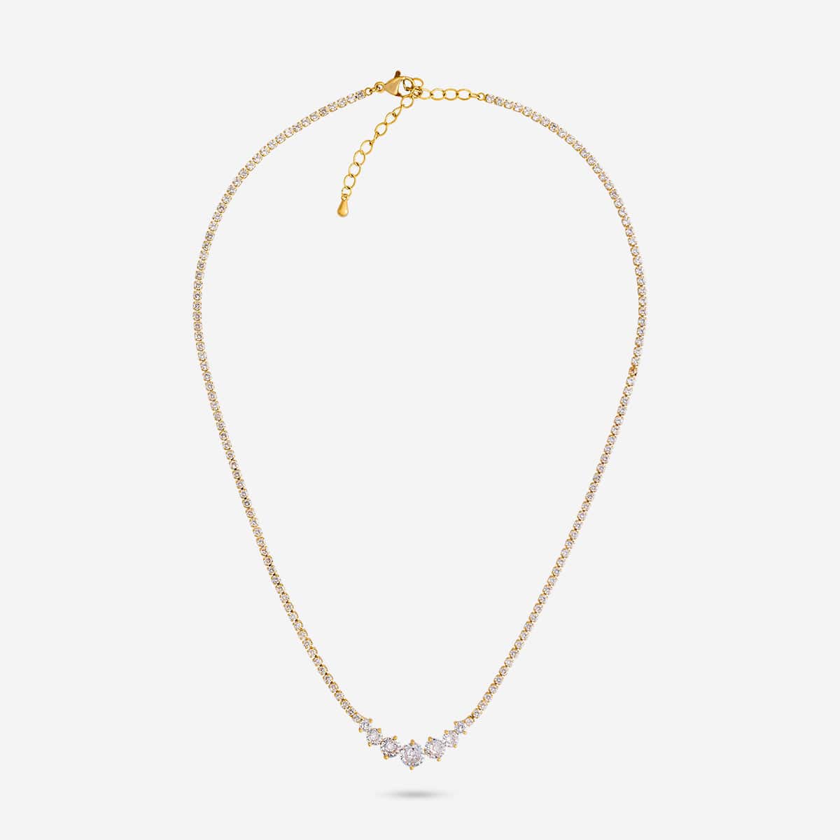 Trendy Zircon Necklace Trendy Necklace 192122