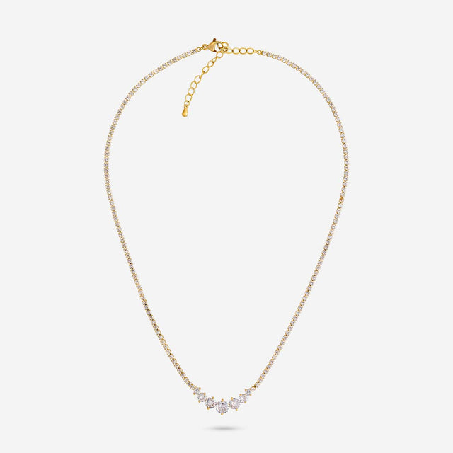 Trendy Zircon Necklace Trendy Necklace 192122
