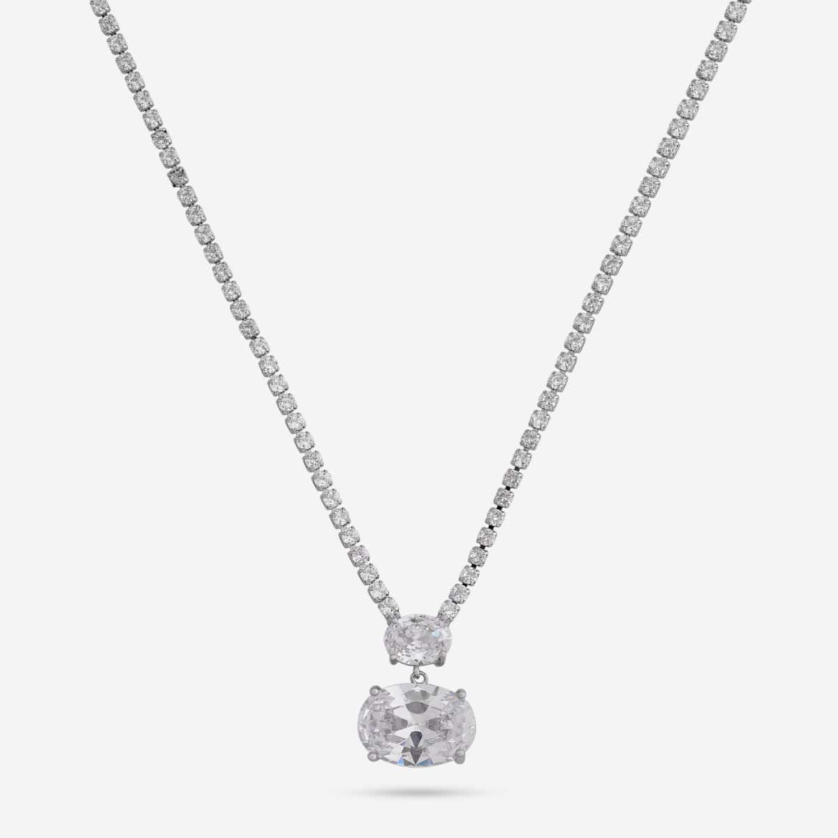 Trendy Zircon Necklace Trendy Necklace 192125