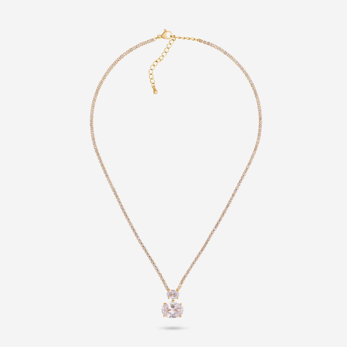 Trendy Zircon Necklace Trendy Necklace 192125