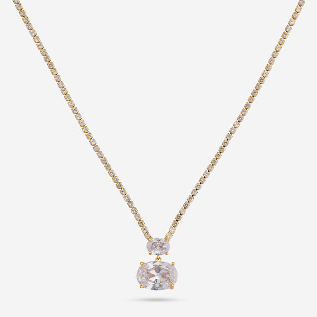 Trendy Zircon Necklace Trendy Necklace 192125