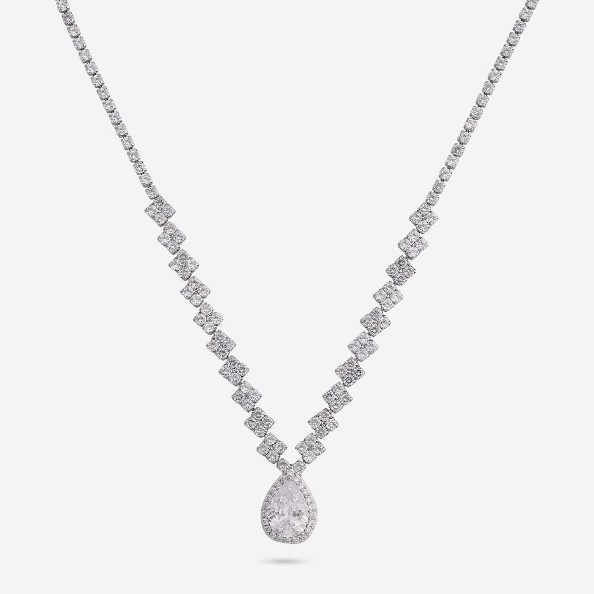 Trendy Zircon Necklace Trendy Necklace 192126