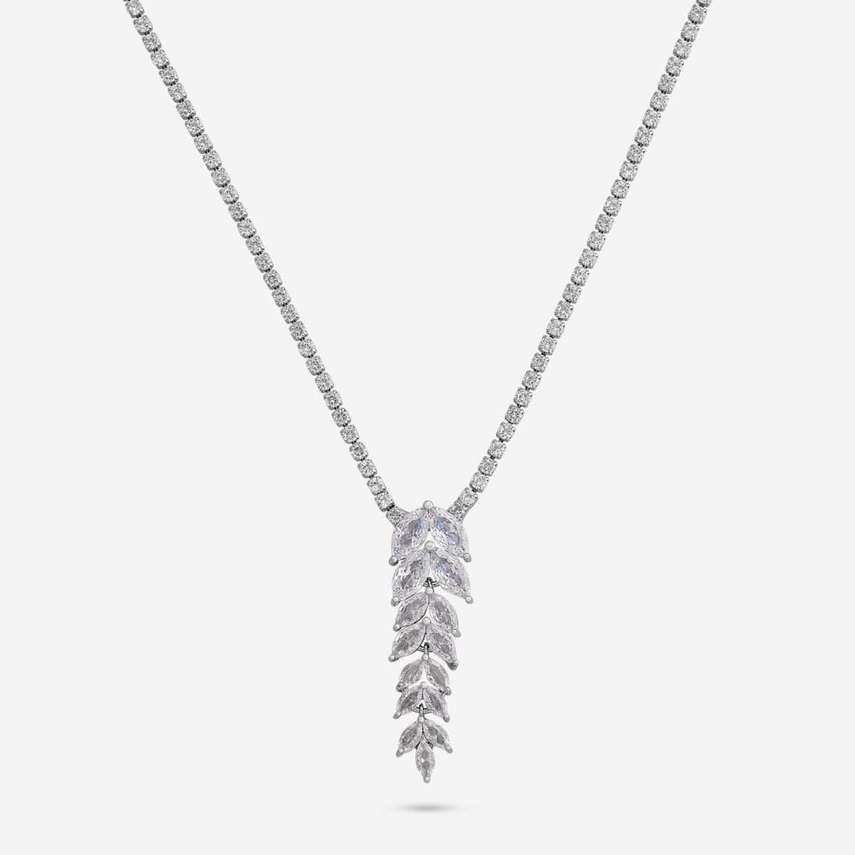 Trendy Zircon Necklace Trendy Necklace 192127