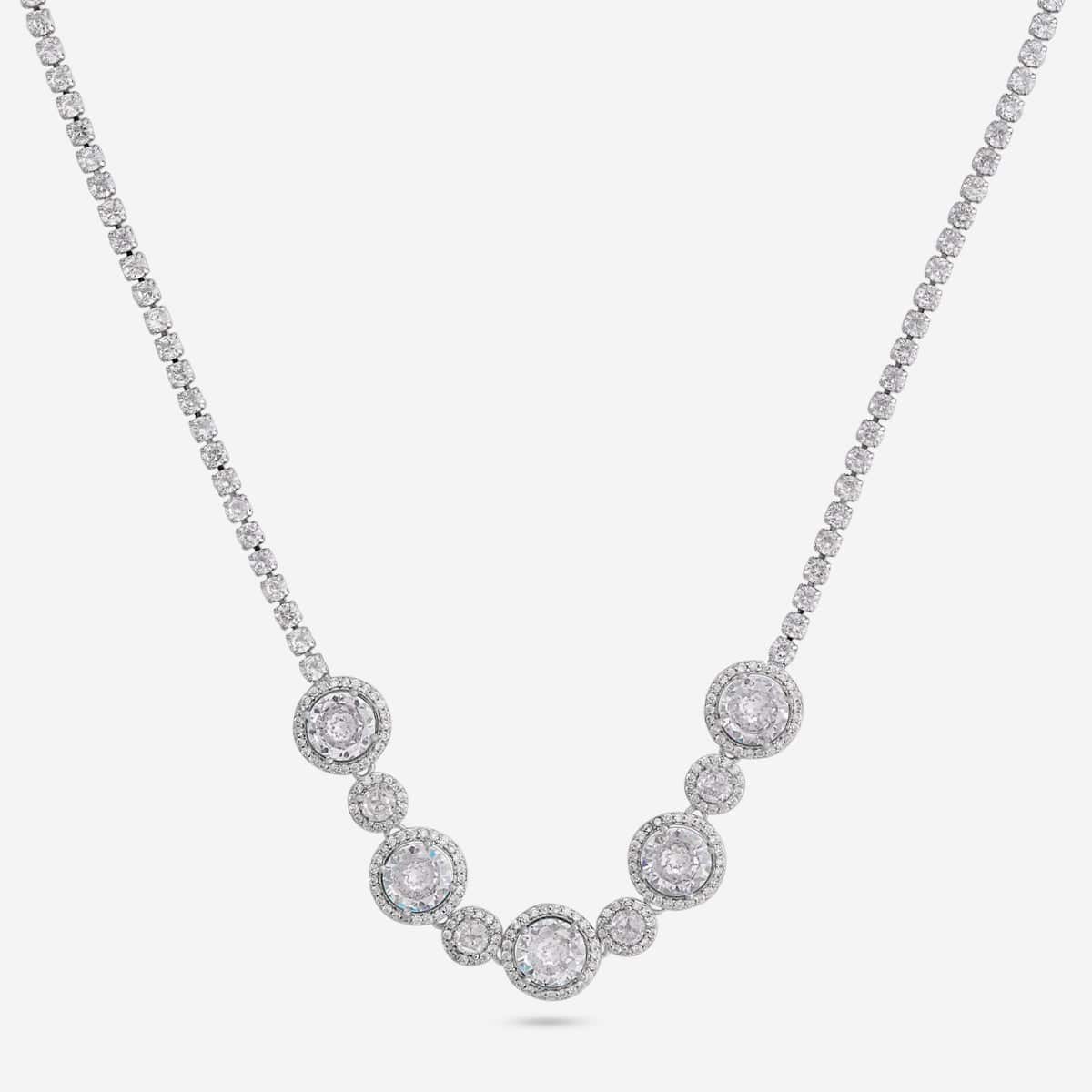 Trendy Zircon Necklace Trendy Necklace 192241