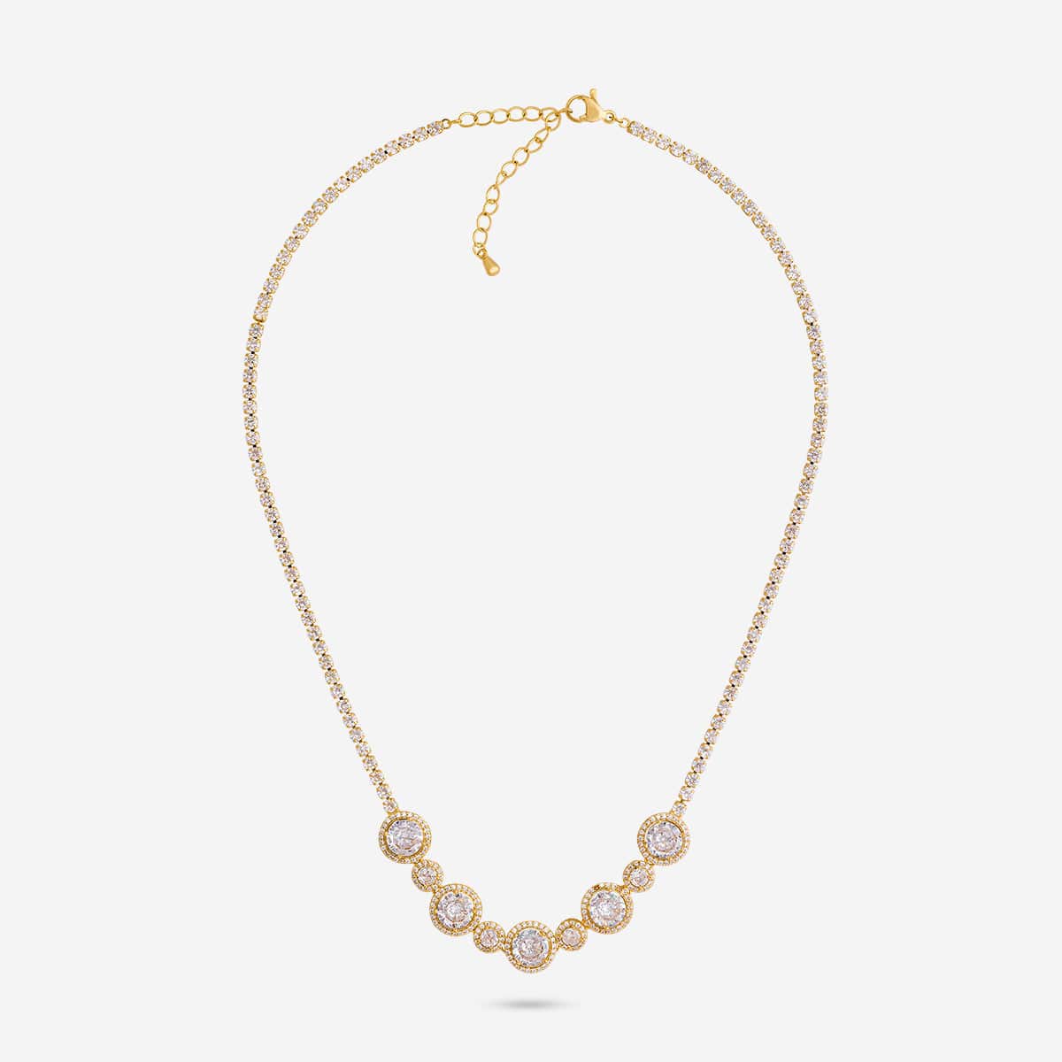 Trendy Zircon Necklace Trendy Necklace 192241