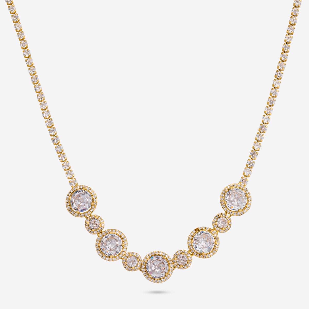 Trendy Zircon Necklace Trendy Necklace 192241